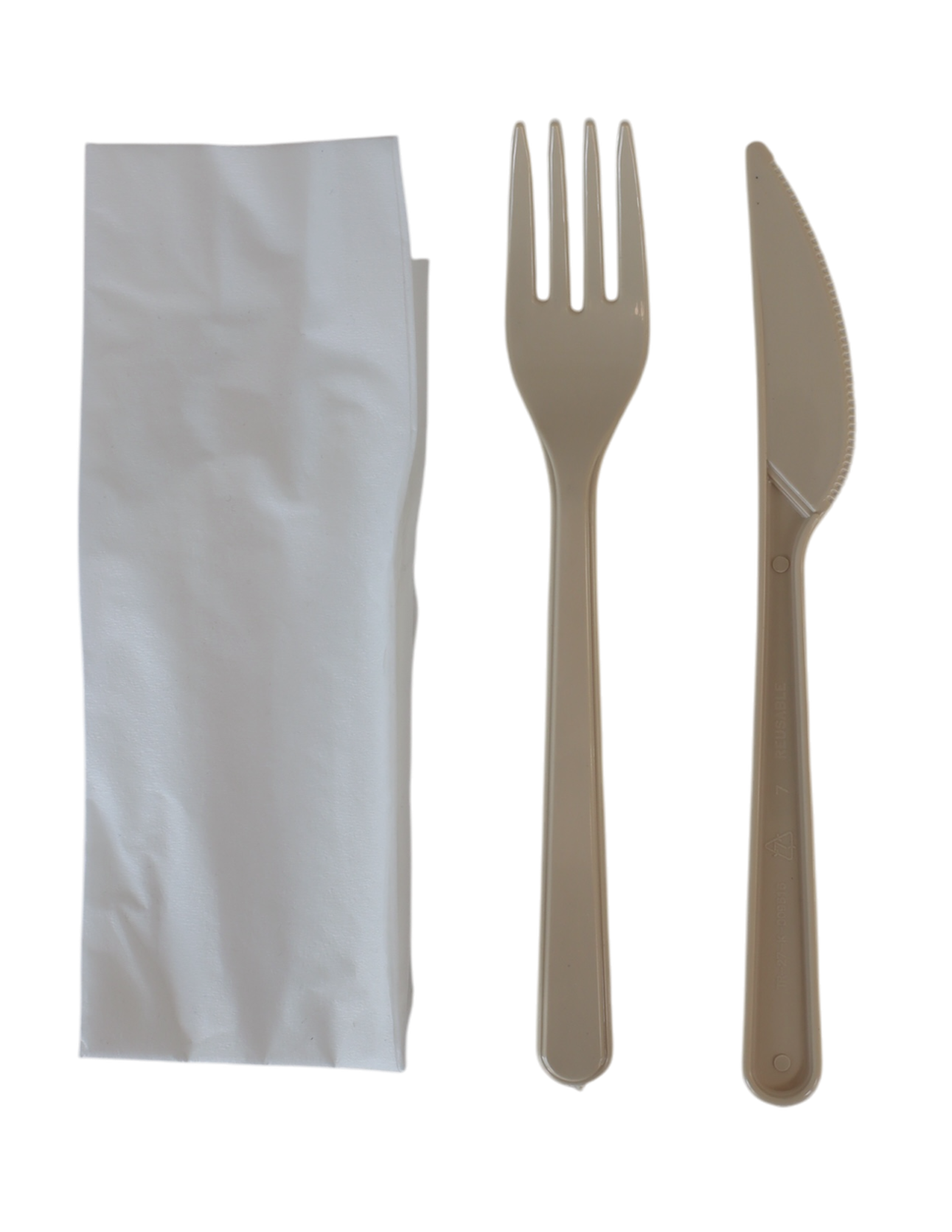 Bis Tovaglio Forchetta Coltello in Plastica